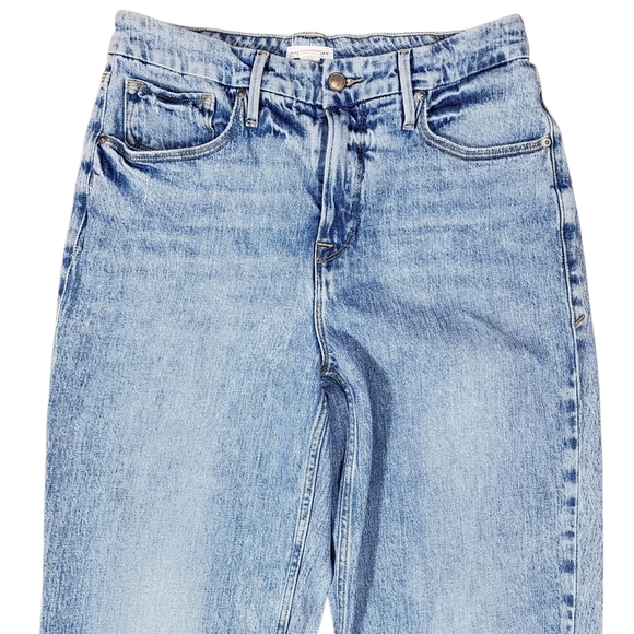 Good American Good Icon Straight Leg Jeans Womens Size 8/29 - Picture 6 of 10